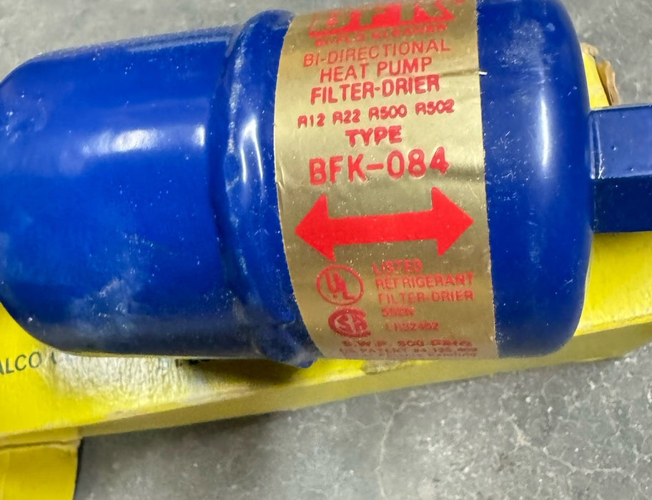 ALCO BFK-084  BFK084 1/2" SAE CONNECTIONS NEW FILTER DRIER HVAC HEAT PUMP BI-FLO