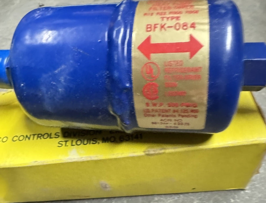 ALCO BFK-084  BFK084 1/2" SAE CONNECTIONS NEW FILTER DRIER HVAC HEAT PUMP BI-FLO