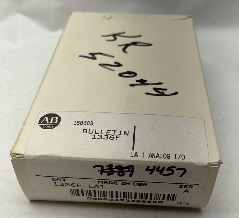 1336-LA1 NEW  ALLEN BRADLEY LA1 ANALOG I/O 1336 PLUS II VFD DRIVE SINGLE ENDED