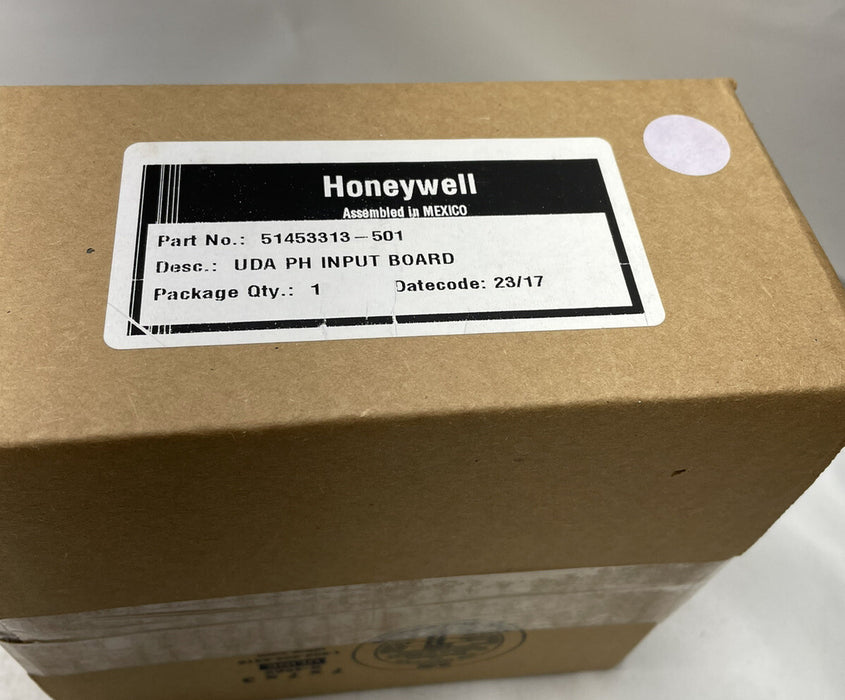 NEW SEALED 2017 HONEYWELL UDA PH INPUT BOARD SPARE PART NO. 51453313-501