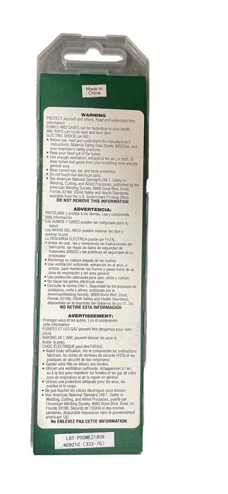 NEW RADNOR 64001952 TUNGSTEN ELECTRODE 3/32" X 7"    10 PACK GROUND AND ANNEALED