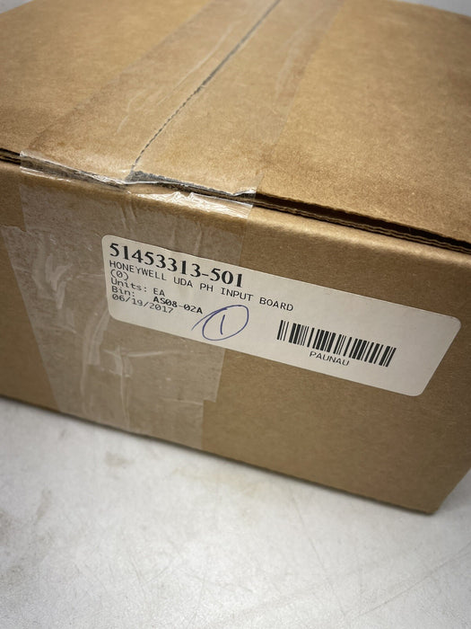 NEW SEALED 2017 HONEYWELL UDA PH INPUT BOARD SPARE PART NO. 51453313-501