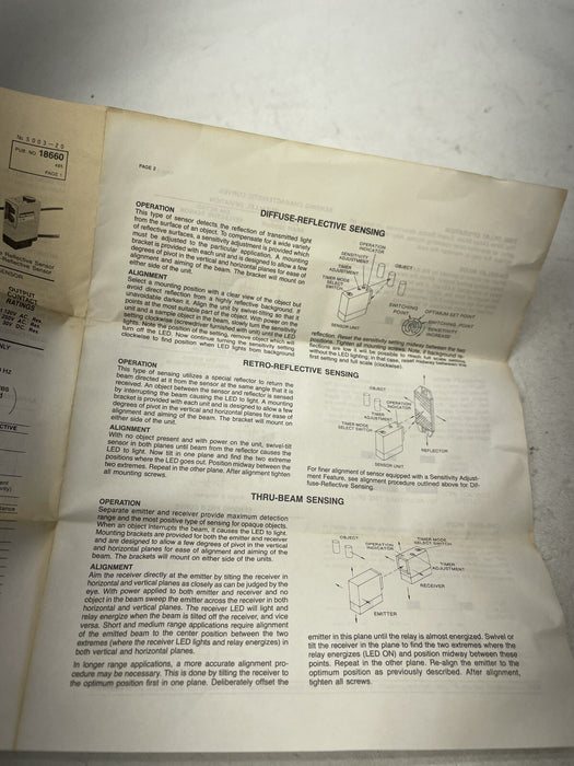 NEW CUTLER HAMMER E64CXX4C PHOTOELECTRIC THRU-BEAM  EMITTER