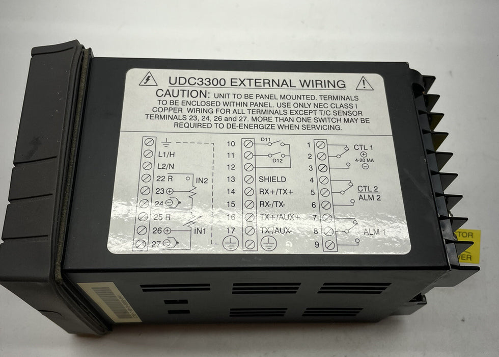 NEW HONEYWELL UDC3300 TEMP CONTROLLER DC330E-KT-000-20-000000-00-0 90-250VAC