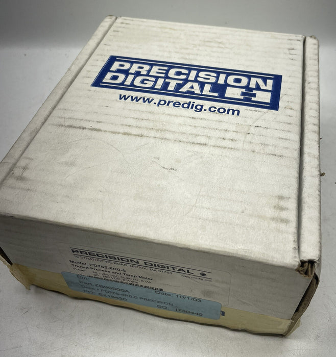 PRECISION DIGITAL PD675-6R0-0 TRIDENT PROCESS AND TEMP METER CONTROLLER TRANSMIT