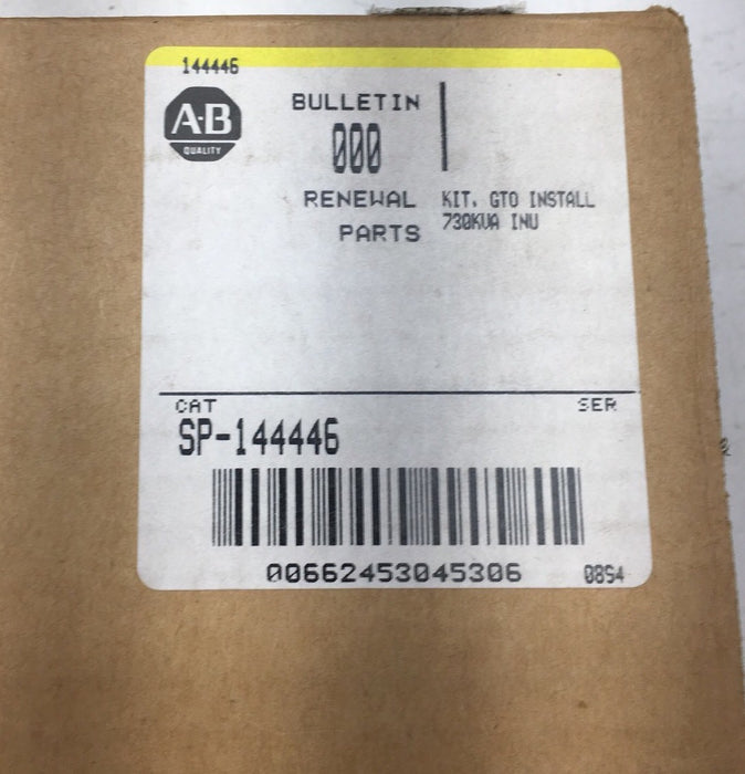 Allen Bradley GTO Replacement Kit 1352C-PLUS 144446 SP-144446