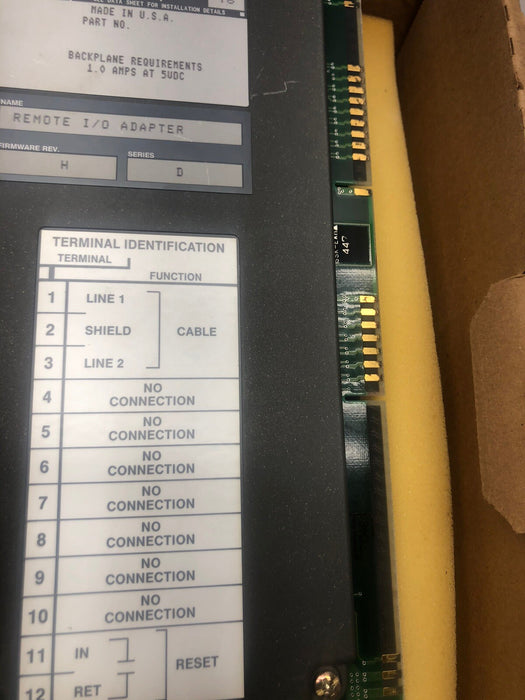 1771-ASB D ALLEN-BRADLEY REMOTE I/O ADAPTER MODULE RIO 1771ASB 1771-ASB/D