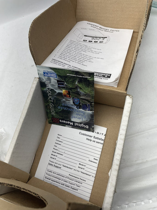 PRECISION DIGITAL PD675-6R0-0 TRIDENT PROCESS AND TEMP METER CONTROLLER TRANSMIT