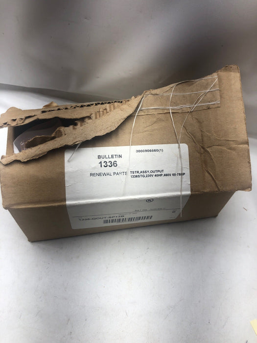 NEW ALLEN BRADLEY 1336-QOUT-SP12B TRANSISTOR ASSY 1336STG 60-75HP 460VAC NIB