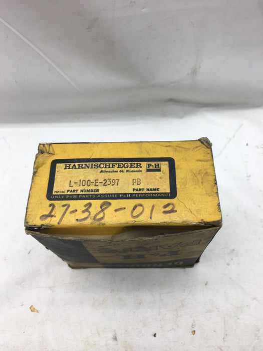 P&H Harnisc L-100-E-2397 Single Speed Push Button Insert Crane Hoist pendant