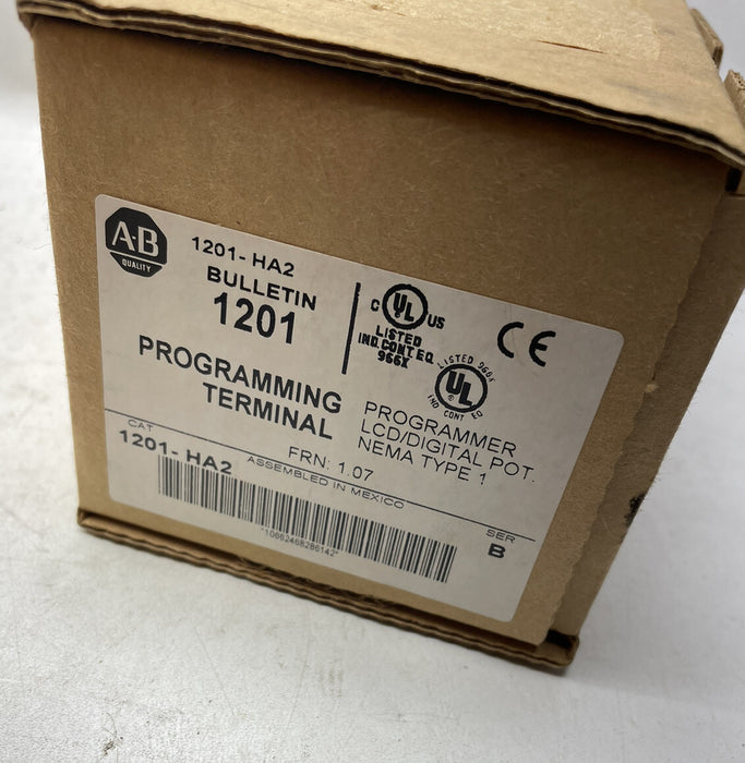 NEW SEALED 1201-HA2 PROGRAMMING TERMINAL / HIM ALLEN BRADLEY