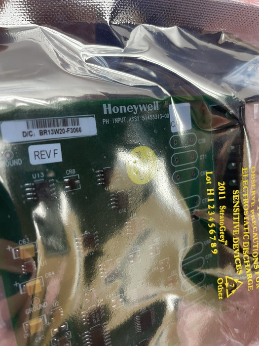 NEW SEALED 2013 HONEYWELL UDA PH INPUT BOARD SPARE PART NO. 51453313-501