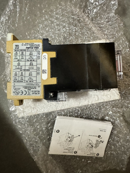 700-P800A1 NEW ALLEN-BRADLEY BULLETIN 700 TYPE P 120 VAC RELAY 8 N.O