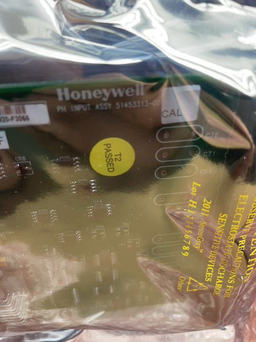 NEW SEALED 2013 HONEYWELL UDA PH INPUT BOARD SPARE PART NO. 51453313-501
