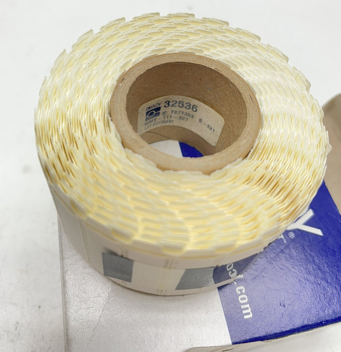 NEW BRADY SLEEVE WIRE MARKER 32536 wms-111-321  500 CNT ROLL size code 111 Label