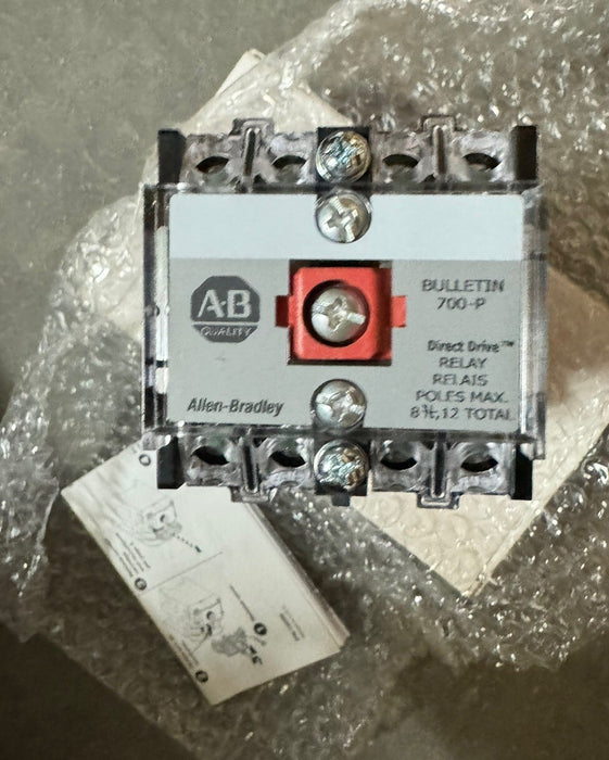 700-P800A1 NEW ALLEN-BRADLEY BULLETIN 700 TYPE P 120 VAC RELAY 8 N.O