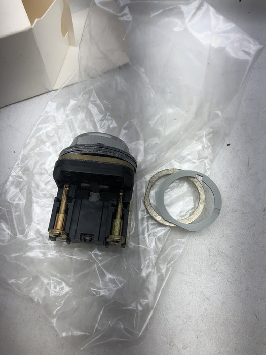 ALLEN-BRADLEY 800H-A2A SER T NON-ILLUMINATED BLACK FLUSH HEAD PUSH BUTTON