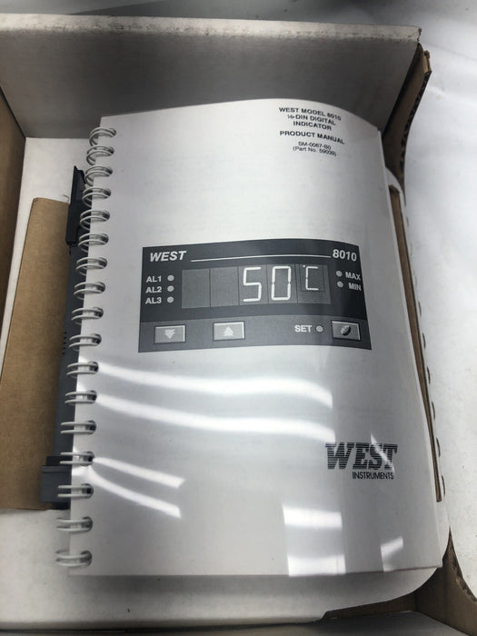 NEW WEST 8010 CONTROLLER N8011Z1110J1 RTD INPUT NO MOUNT SLEEVE N8011