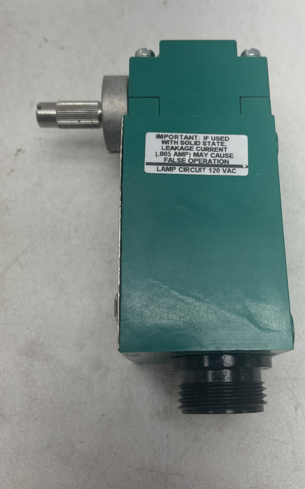 NEW ALLEN BRADLEY 802M-HJ1NF PRE-WIRED SEALED LIMIT SWITCH CW/CCW 2 CIRCUIT