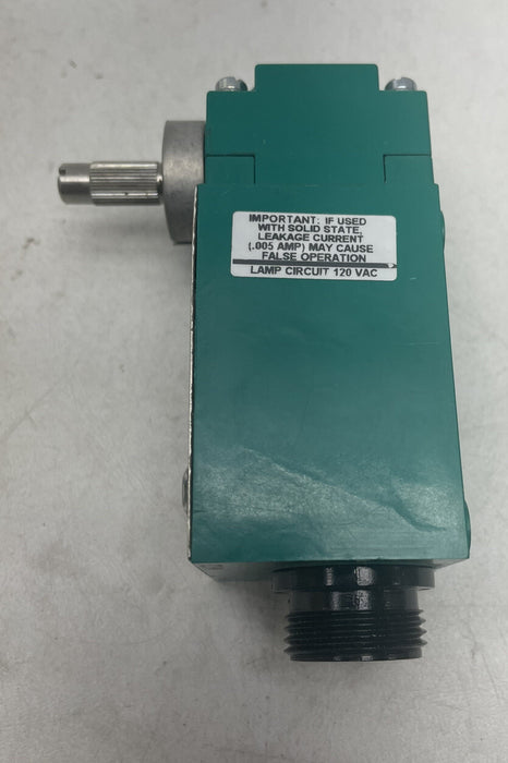 NEW ALLEN BRADLEY 802M-HJ1NF PRE-WIRED SEALED LIMIT SWITCH CW/CCW 2 CIRCUIT