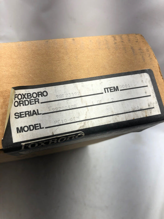 NEW FOXBORO PC10-AEM PC10 INTELLIGENT TRANSMITTER CONFIGURATOR NIB D0157YE