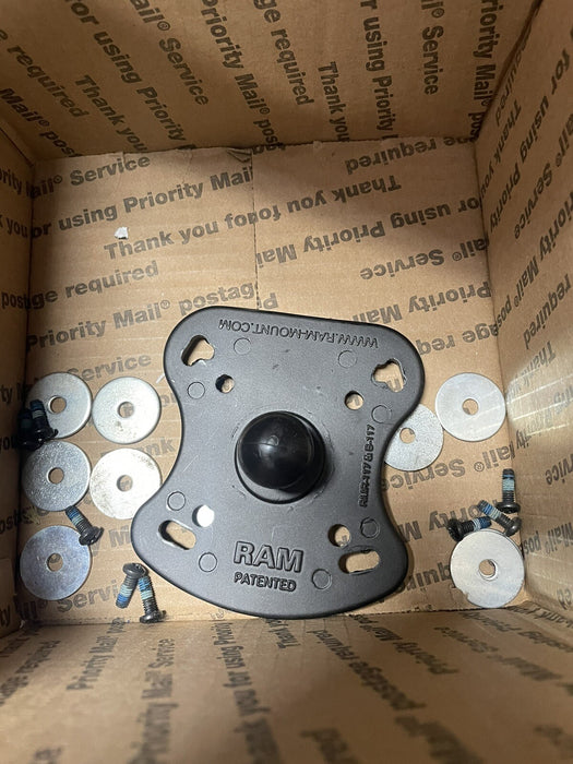 LOT OF THREE RMR-117 & B-117 RAM MOUNT 3 BASES AND 2 ARMS SEE PHOTOS