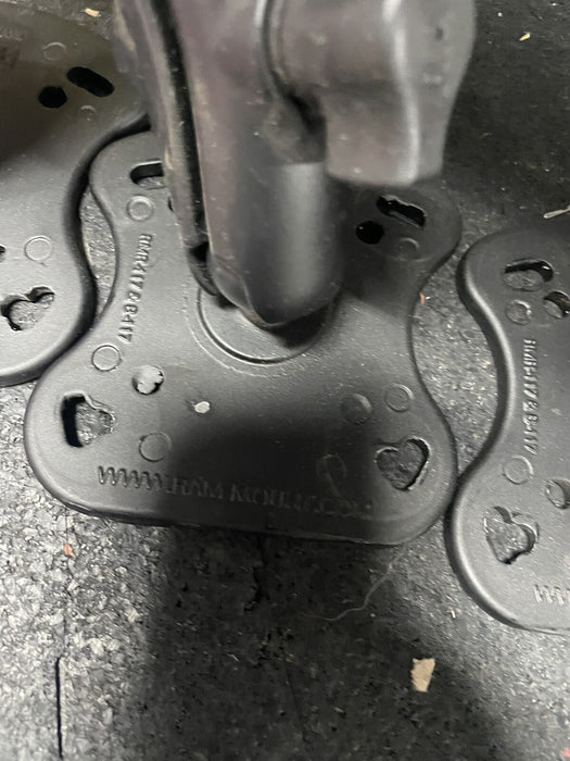 LOT OF THREE RMR-117 & B-117 RAM MOUNT 3 BASES AND 2 ARMS SEE PHOTOS