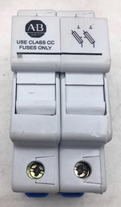 NEW ALLEN-BRADLEY 1492-FB2C30 DUAL FUSE HOLDER DIN RAIL MOUNT