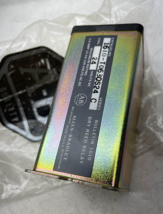 NEW ALLEN BRADLEY 1610-T0630S24 DRY REED RELAY BULLETIN 1610 SERIES C 24 VDC