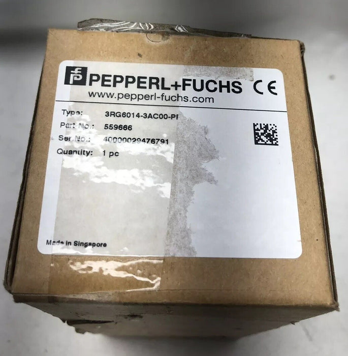 3RG6014-3AC00-P BROKEN PIECE NEW PEPERL+FUCHS PN. 559666 30mm ULTRASONIC SENSOR
