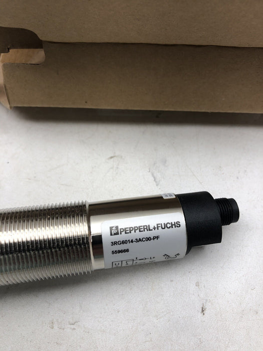 3RG6014-3AC00-P BROKEN PIECE NEW PEPERL+FUCHS PN. 559666 30mm ULTRASONIC SENSOR