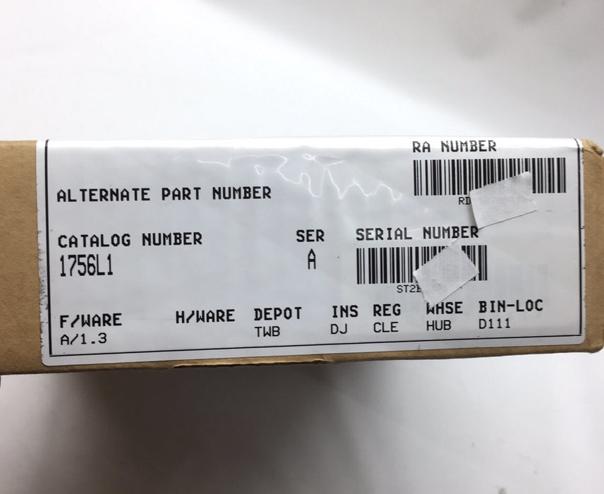 Allen-Bradley 1756-L1/A Controllogix ProcessorLogix 5550