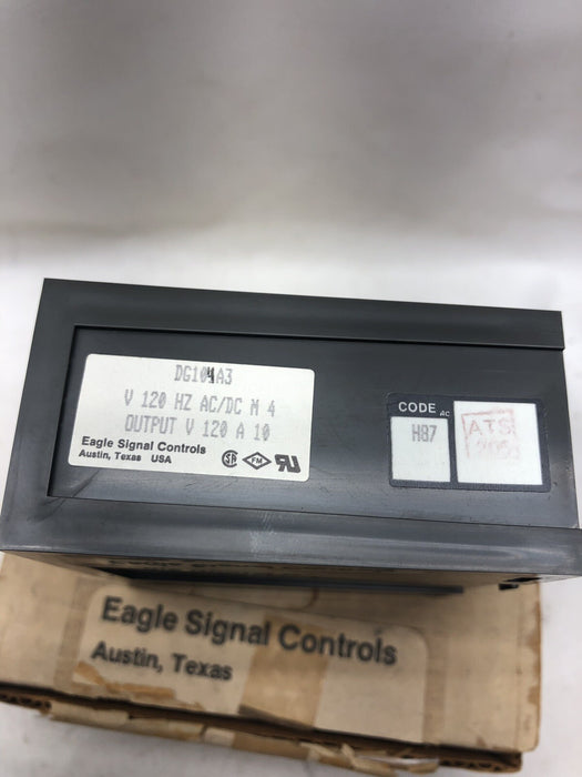 NEW EAGLE SIGNAL DG104A3 120V AC/DC 3-30 SEC TIMER MODULE DANAHER DG100 MINIFLEX