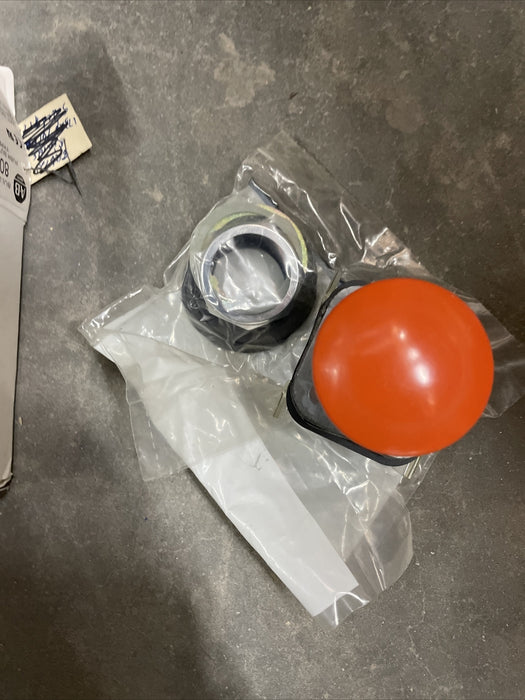 Allen Bradley 800T-D3D2 ORANGE MUSHROOM Push Button 1 NC CONTACT
