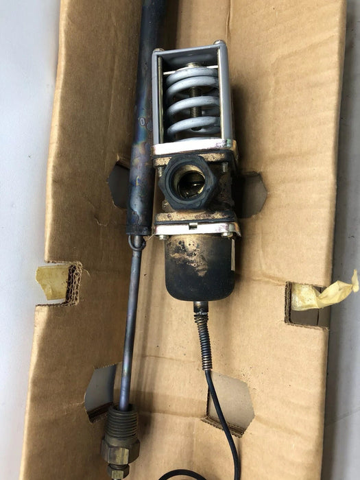 NEW JOHNSON CONTROLS V47AB-35C 1/2" WATER VALVE RANGED 75 TO 135 DEG F