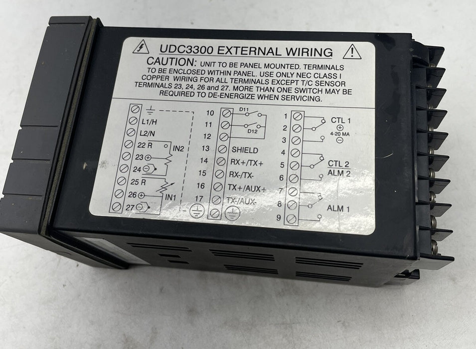 NEW HONEYWELL UDC3300 TEMP CONTROLLER UDC330E-KE-203-21-000000-00-0 90-250VAC