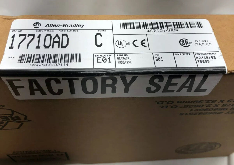 New Sealed Allen-Bradley 1771-OAD C 120vac 16Pt PLC-5 Digital Output 1997-2000