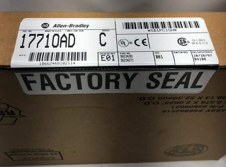 New Sealed Allen-Bradley 1771-OAD C 120vac 16Pt PLC-5 Digital Output 1997-2000