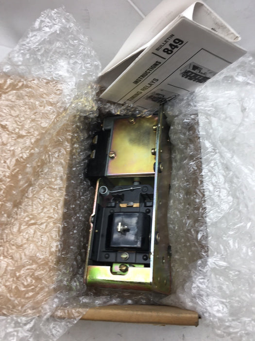 NEW Allen Bradley 849ZOD32 849-ZOD32 Ser B Pneumatic Timing Relay ON-Delay