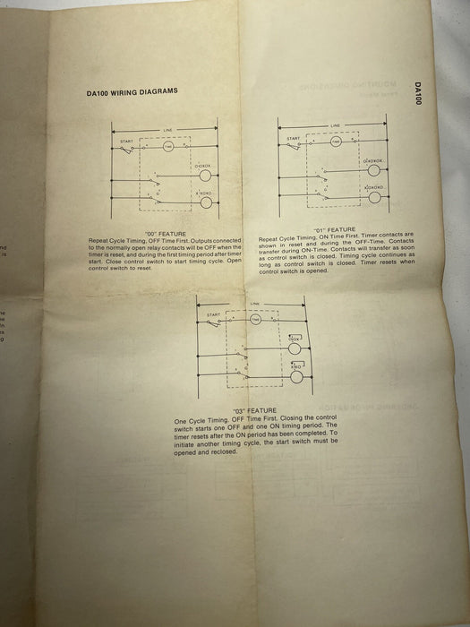 EAGLE SIGNAL DANAHER CONTROLS DA1814A3 ELECTRONIC REPEAT CYCLE TIMER MINIFLEX