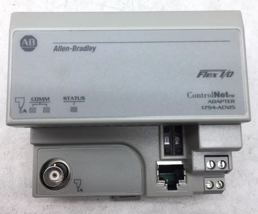 ALLEN BRADLEY 1794-ACN15 FLEX I/O CONTROLNET ADAPTER
