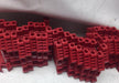 QTY 25PCS NEW MORSETTITALIA 43400-RD EURO 4 TERMINAL BLOCKS RED 43400RD NNB