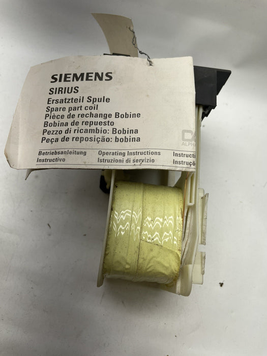 BROKEN PLASTIC SIEMENS 3RT19655AF31 110-127 VAC /DC COIL FOR CONTACTOR