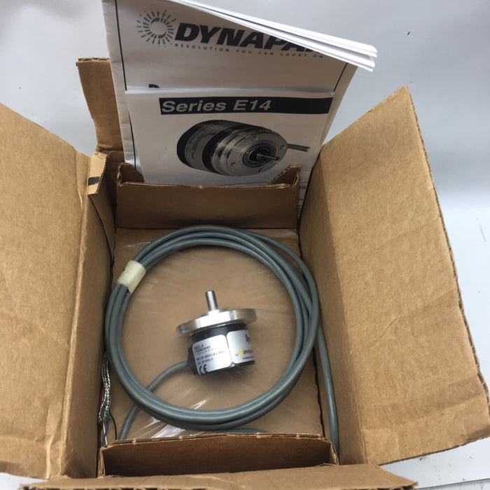 NEW DYNAPAR BRAND E14060010403 INCREMENTAL ENCODER  1/4" SHFT 600 PPR E20 SERVO