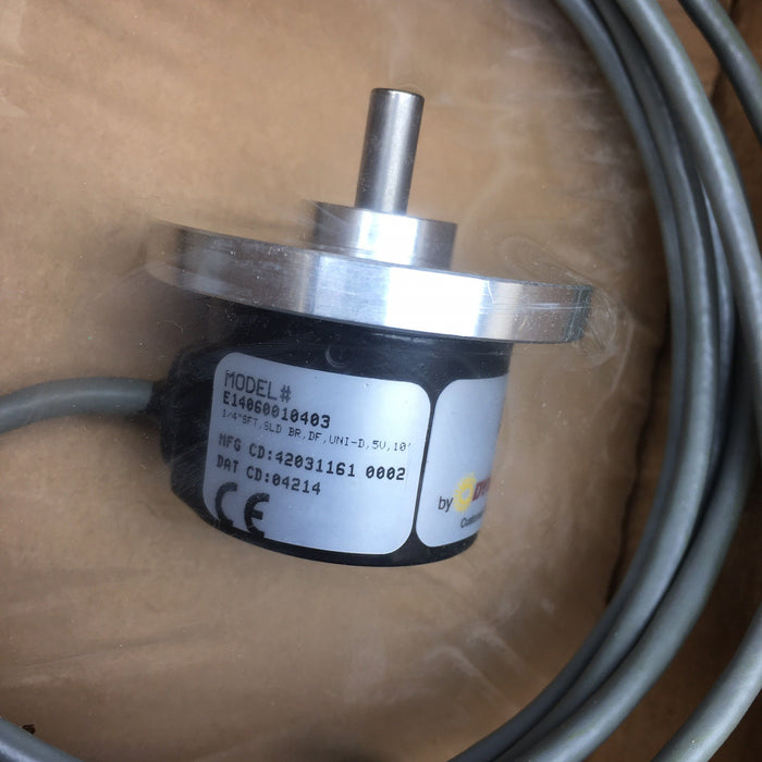 NEW DYNAPAR BRAND E14060010403 INCREMENTAL ENCODER  1/4" SHFT 600 PPR E20 SERVO