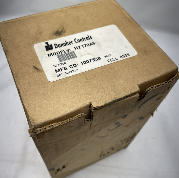 NEW DANAHER MODEL HZ172A6 COUNTER 0335 / 1007558 0-40 COUNTS 120/240 VAC HZ17050