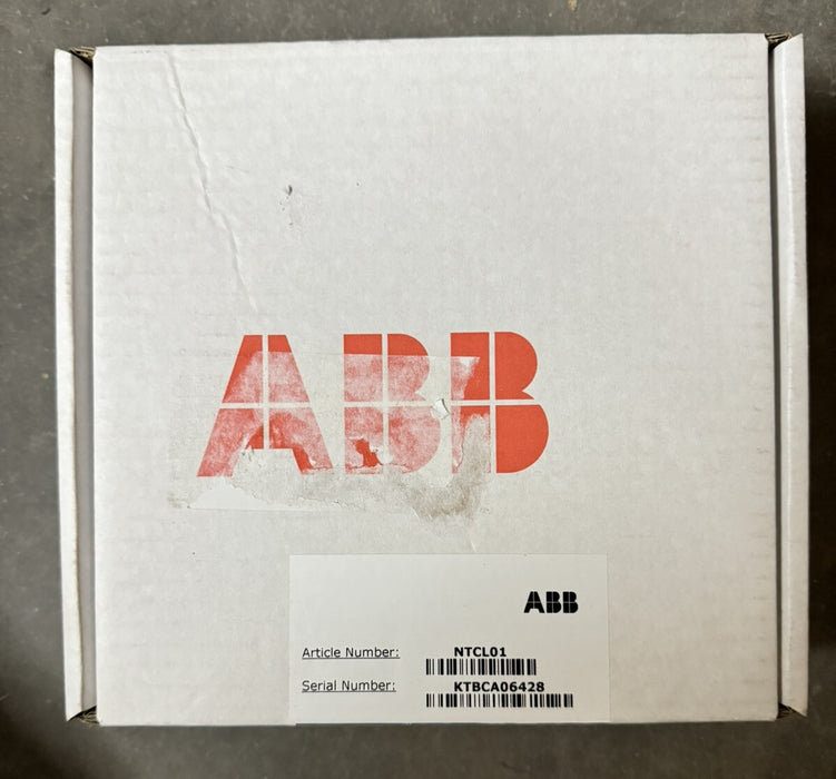 NEW SEALED ABB NTCL01 INFINET Termination Unit rev Q