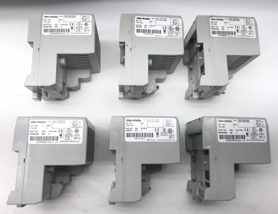 1794-ASB E ALLEN BRADLEY FLEXLOGIX CLEAN AND WORKING REMOTE I/O RIO 24VDC AB