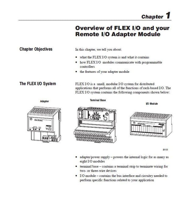 1794-ASB E ALLEN BRADLEY FLEXLOGIX CLEAN AND WORKING REMOTE I/O RIO 24VDC AB