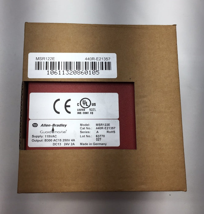NEW Allen Bradley MSR122E 440R-E21357 Guard Master 440R